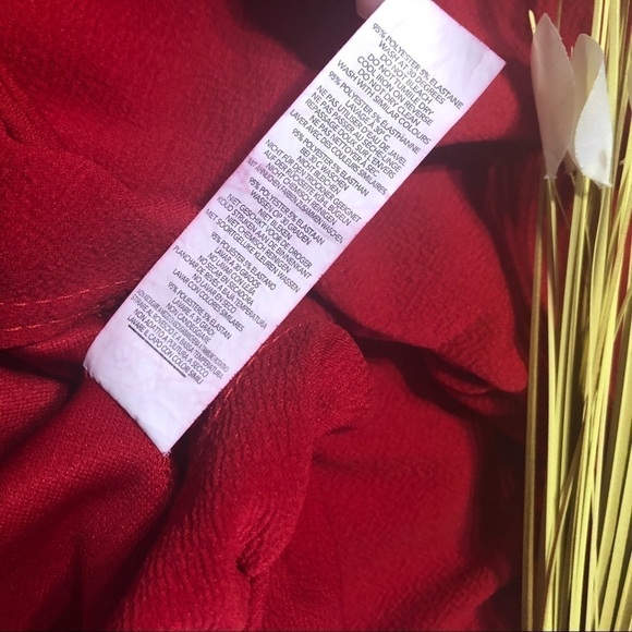 BOOHOO Faux Wrap Mini Skater Dress - Picture 6 of 6